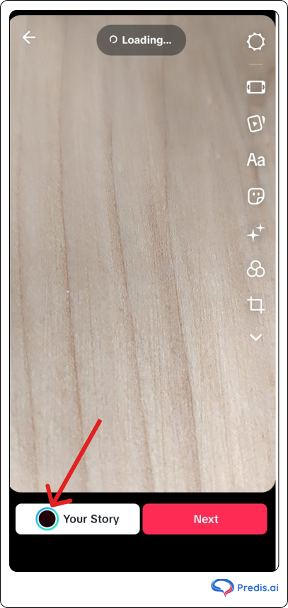 TIKTOK STORY BLUE RING