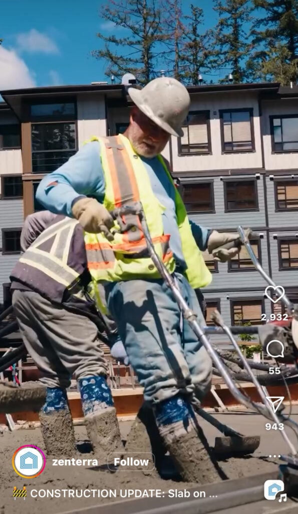 BTS- Construction Social Media Post