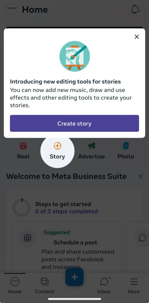 How to Add a Link in Facebook Story Using Facebook App?