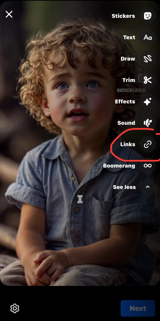 How to Add a Link in Facebook Story Using Facebook App?