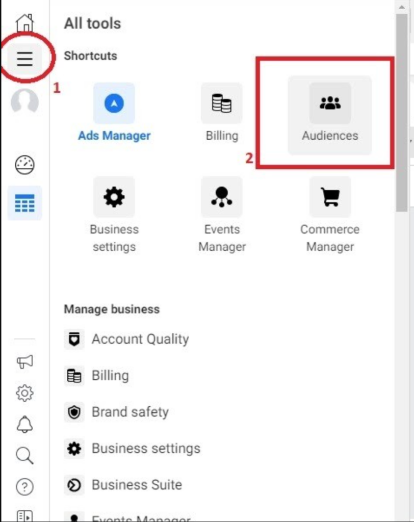 Audiences personnalisées pour recibler les utilisateurs