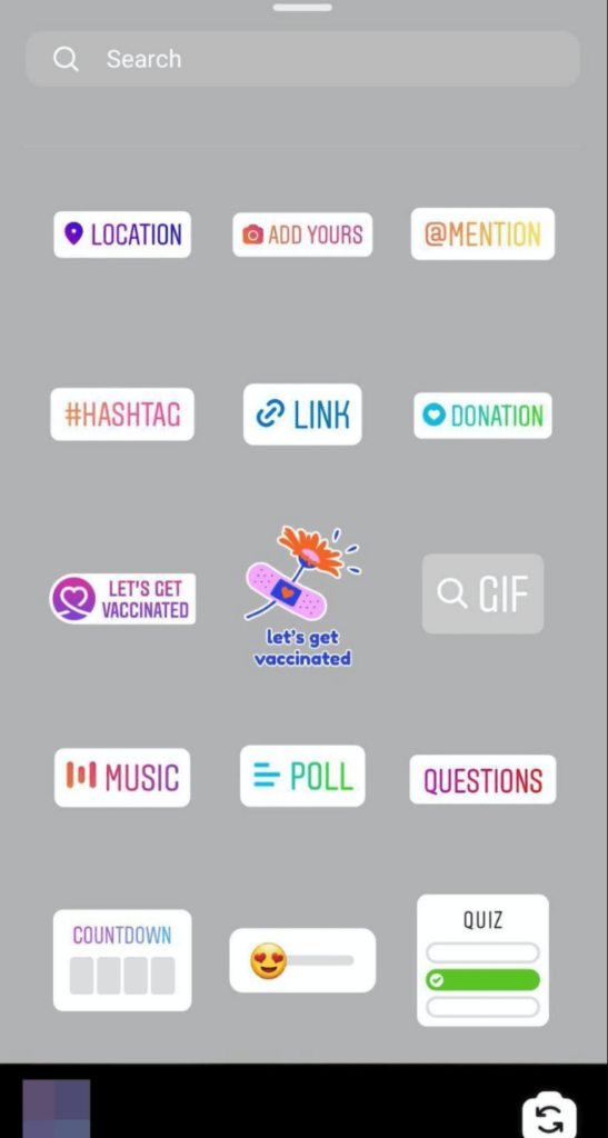 1. Use adesivos de link do Instagram e compartilhe automaticamente no Facebook
