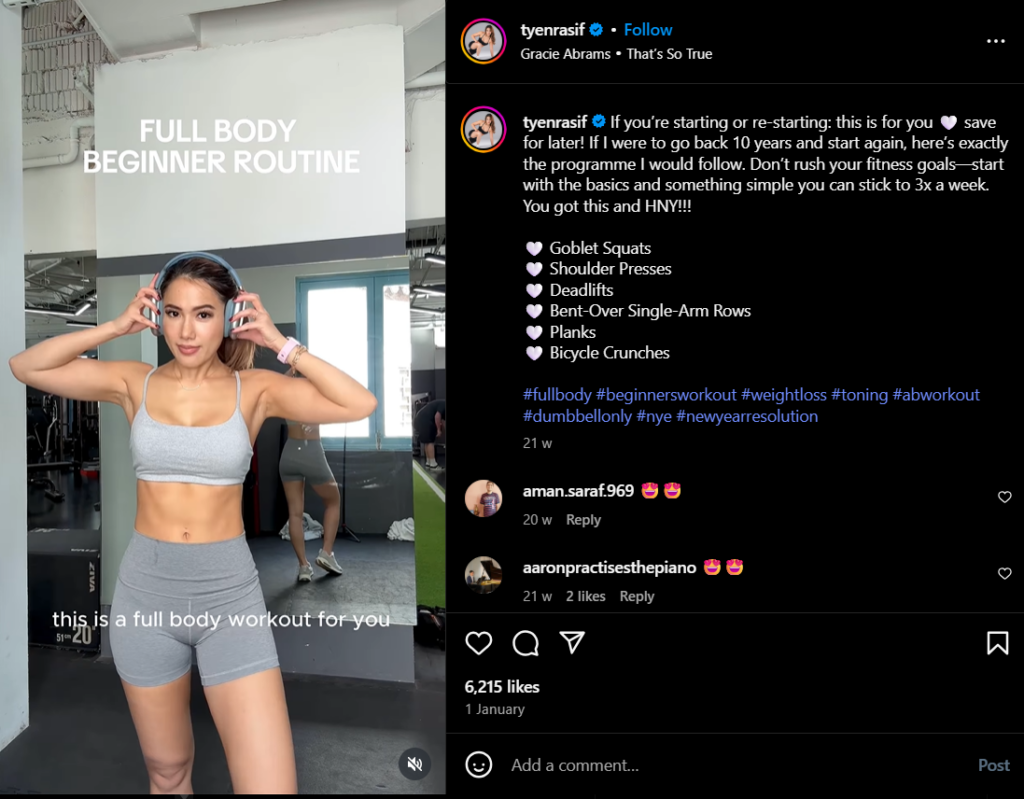 Full body workout for beginner ideas