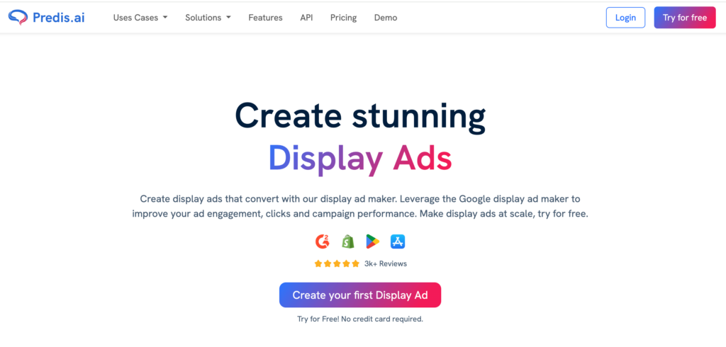 Annunzii Display Cù Predis.ai