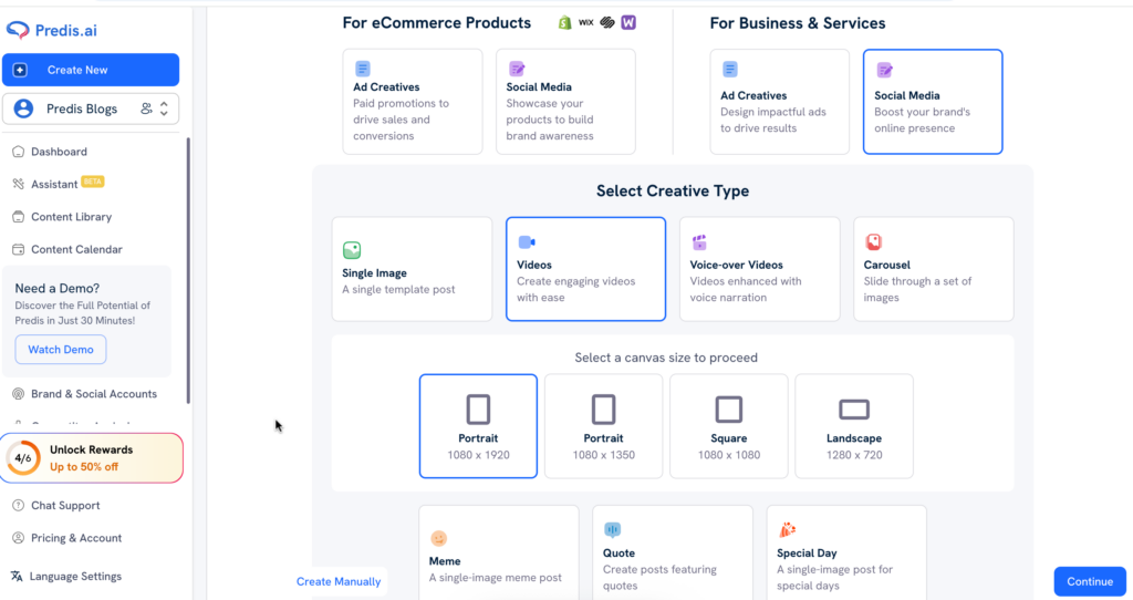Pehea e hana ai iā TikTok me nā wikiō he nui Predis.ai?