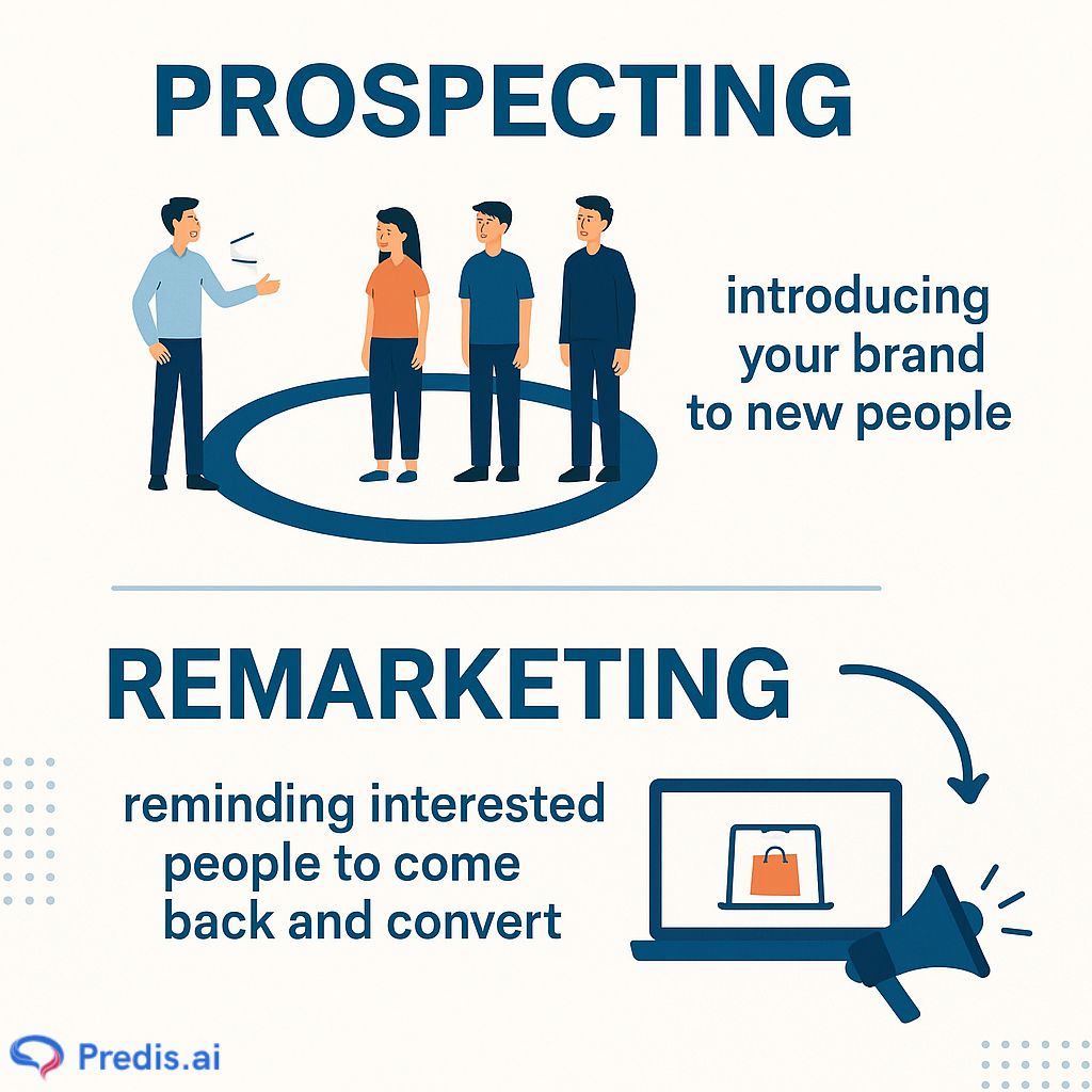 Display Ads for Remarketing Vs Prospecting