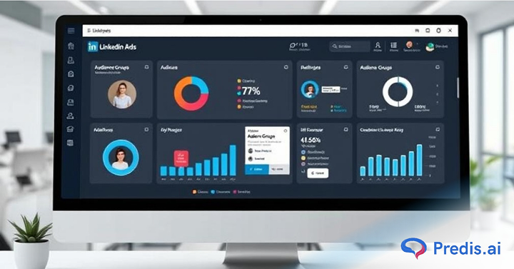 test multiple audiences on Linkedin ads