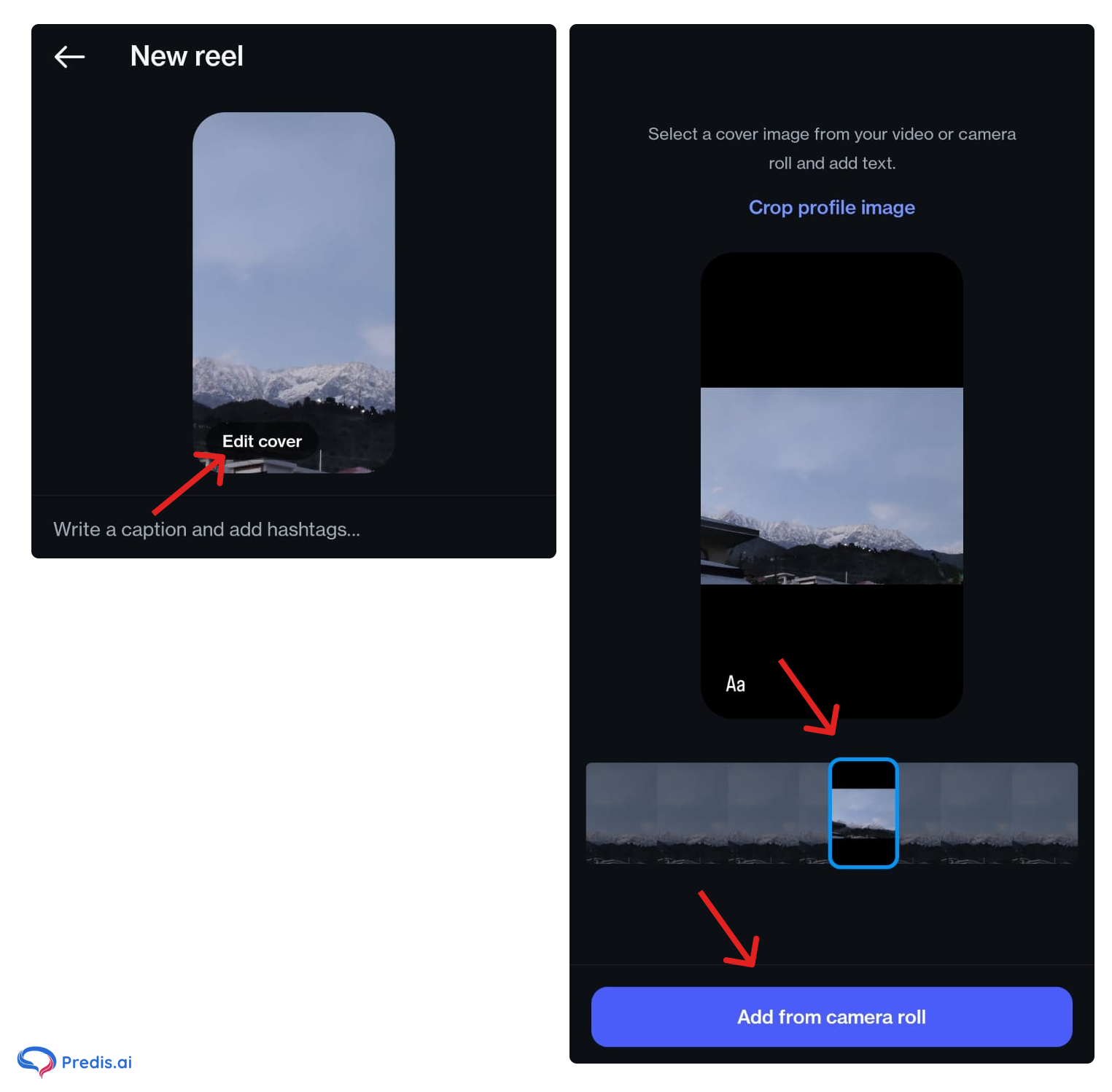 Add a Thumbnail to Instagram Reels