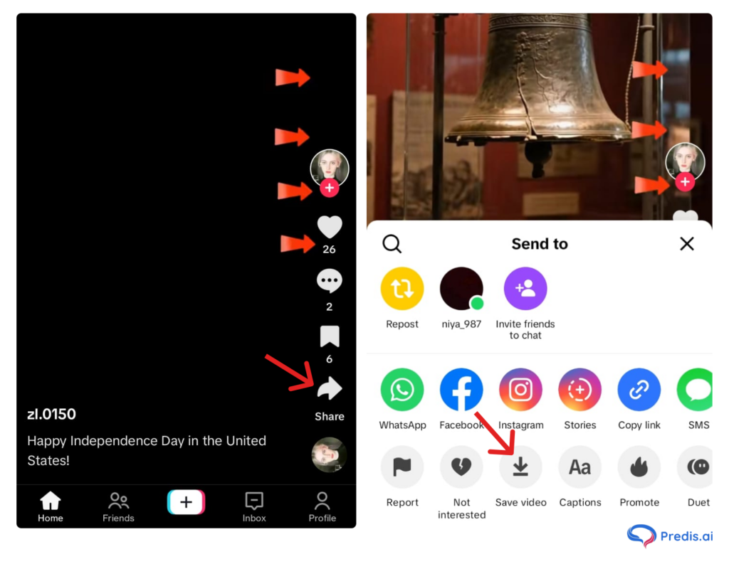 Save Videos from the TikTok App