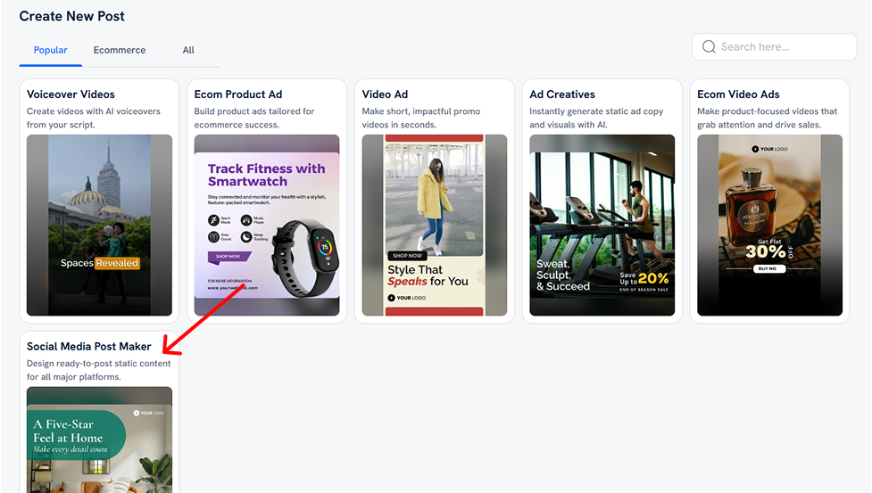 Making a social media post with Predis AI