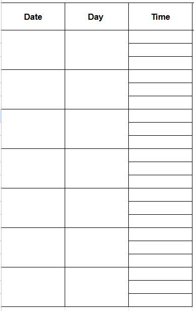 Merging and creating a table