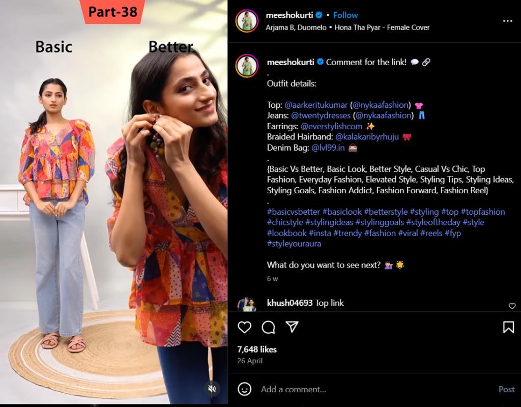 Styling hacks instagram reel