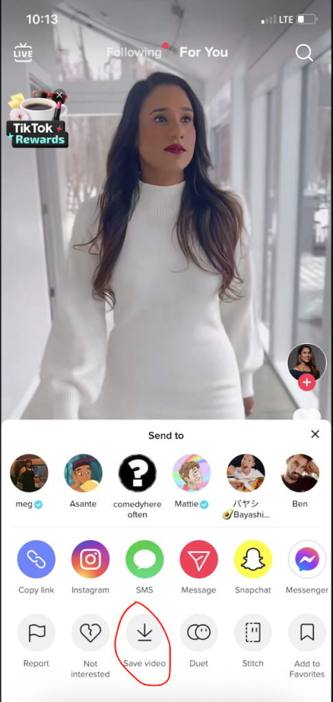 Hvordan arkiverer man TikTok-videoer?