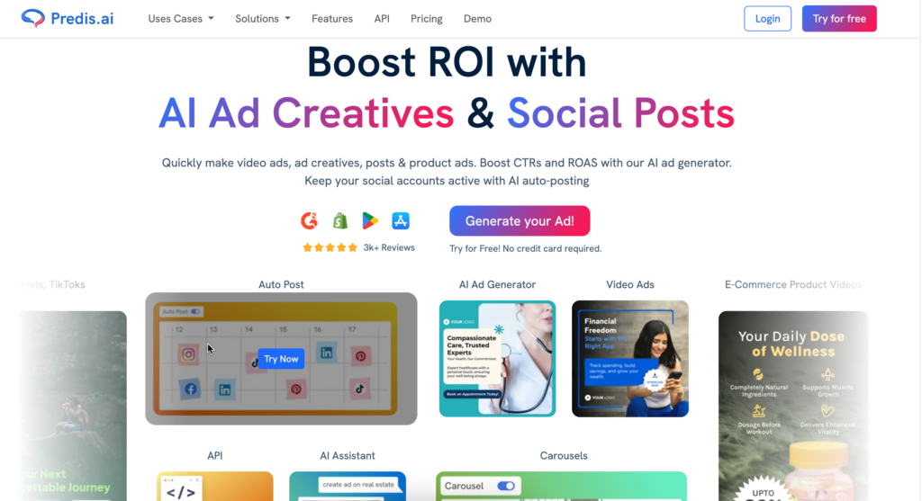 Aumenta il tasso di conversione dei tuoi video con Predis.ai