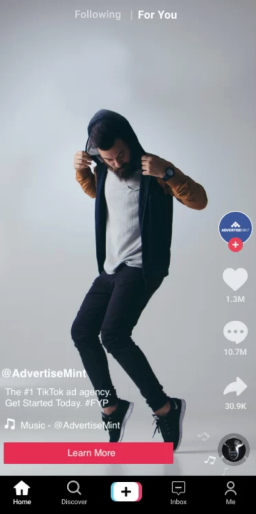 Statistiky tvorby videa TikTok