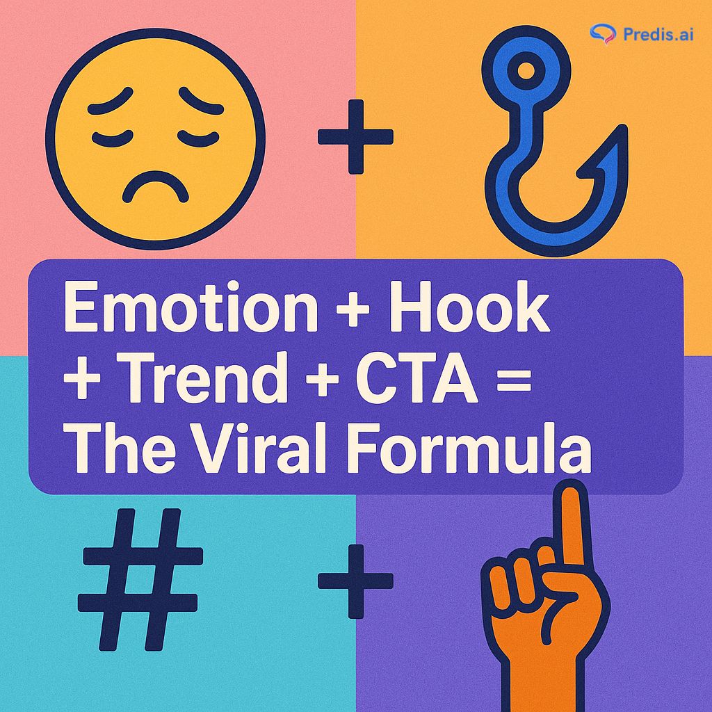 Emotion + Hook + Trend + CTA = The Viral Formula