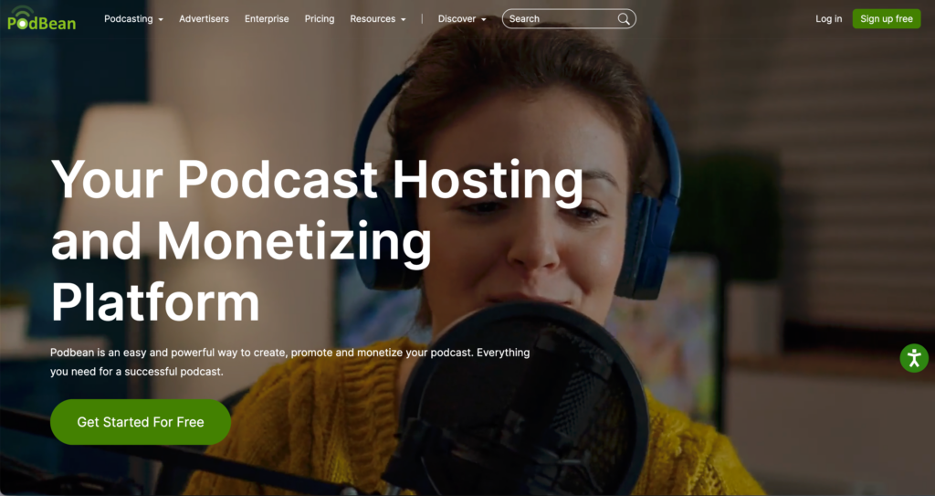 Platform Podcast Video untuk Pengehosan