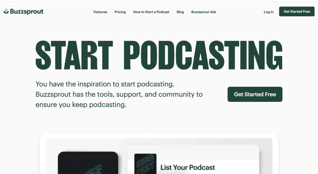 Platform Podcast Video untuk Pengehosan
