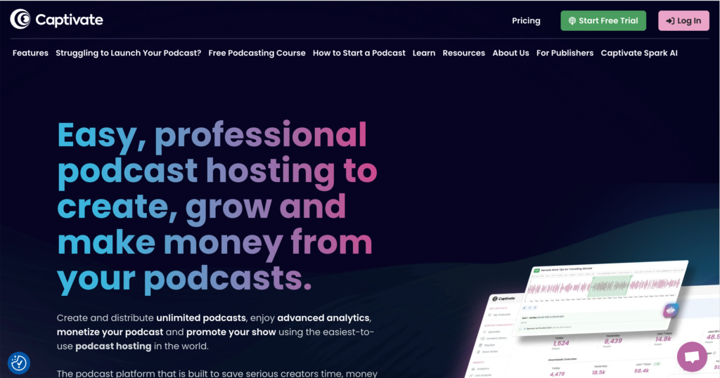 Platform Podcast Video untuk Pengehosan