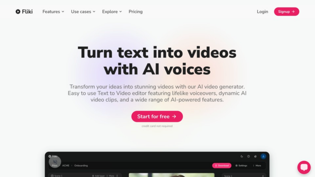 Synthesia géint Fliki