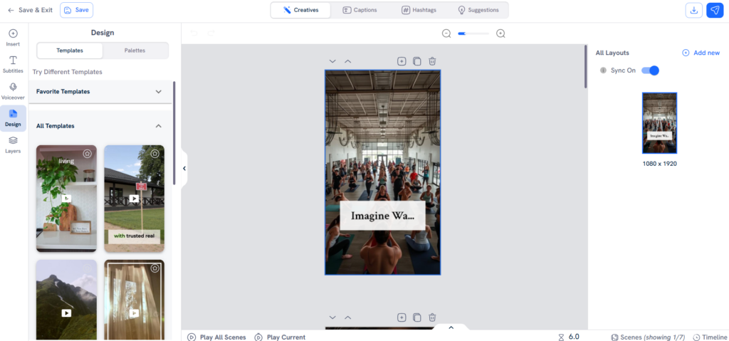 Predis.ai custom templates