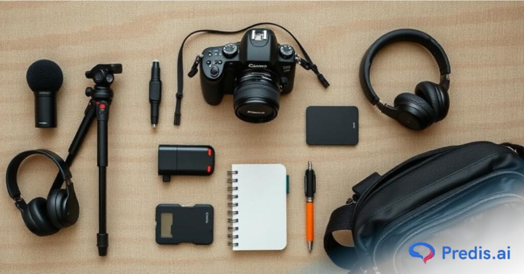 video gears for travel videos
