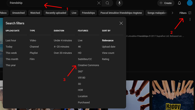 Accessing Creative Commons Videos