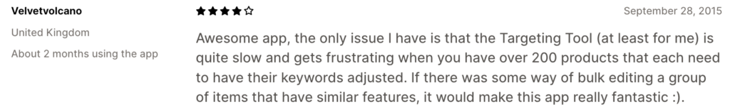 Bewertungen von Limespot Personalizer auf Shopify