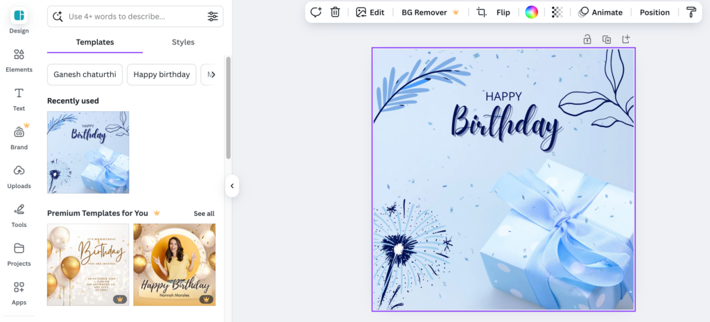 Canva - as mellores alternativas a Creatopy para a automatización de contidos e deseño