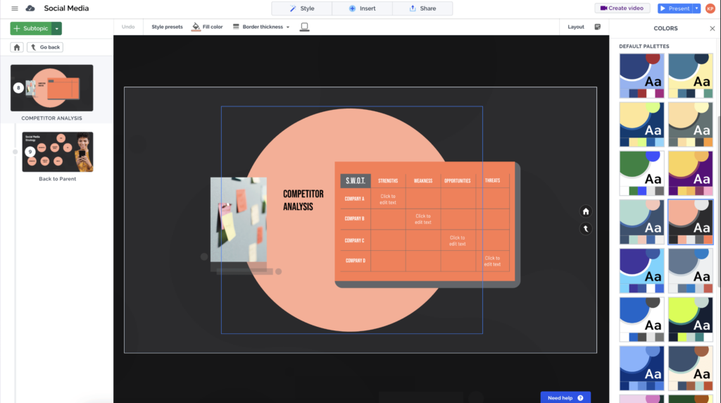 Prezi: unha das mellores alternativas a Creatopy para a automatización de contidos e deseño