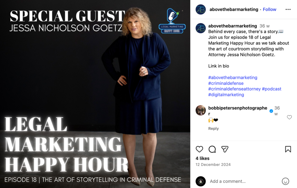 LinkedIn vs. Instagram para marketing legal