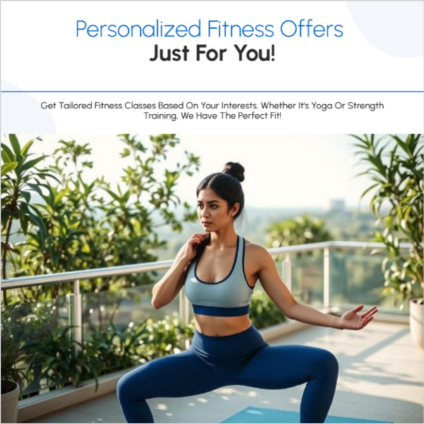 A social media post generated through AI with the tool Predis AI