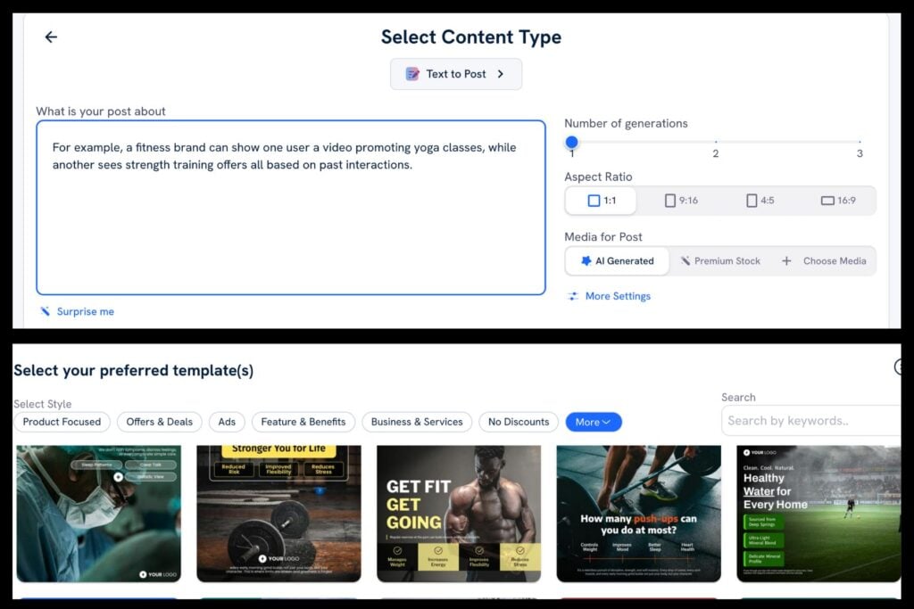 Predis.ai, the Best AI Tools To Design Instagram Posts