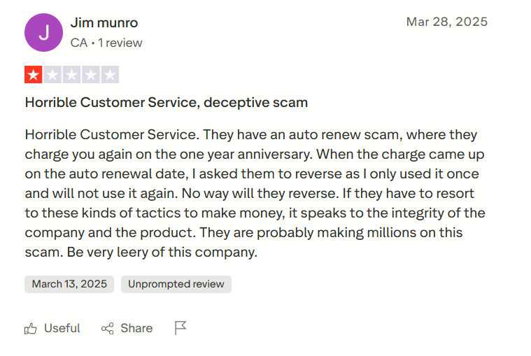 Animoto users are often reporting that their auto renewal system is scamming them of money and getting a refund is next to impossible