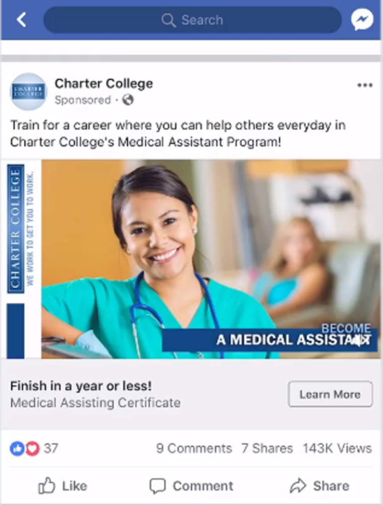 графични реклами във Facebook