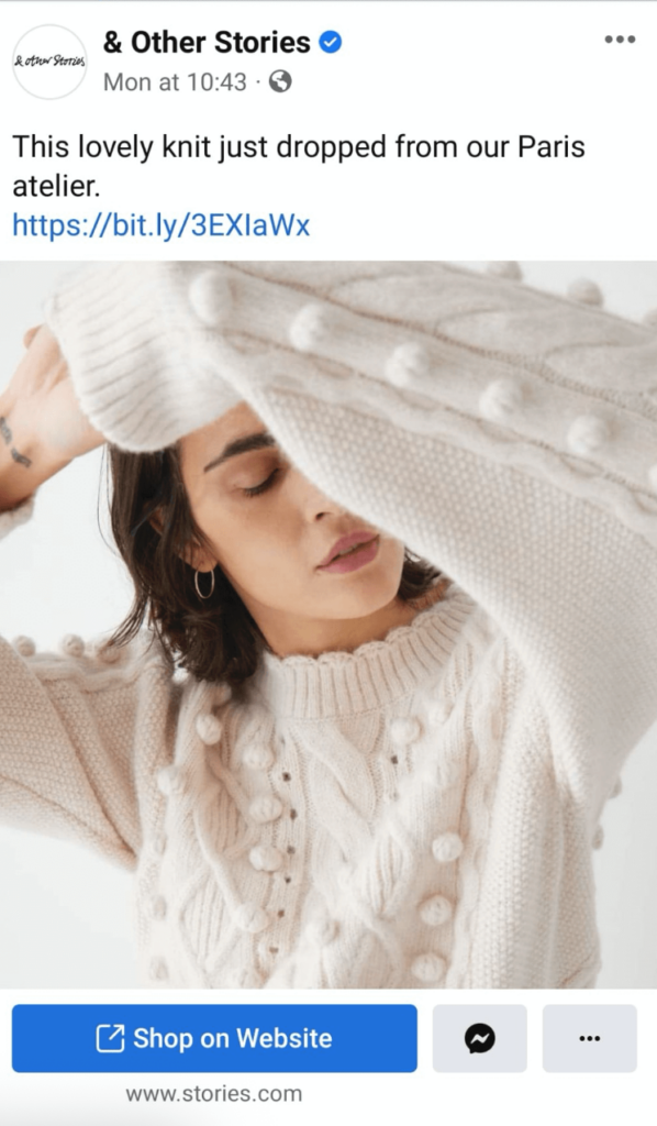 Реклами за незабавно изживяване във Facebook