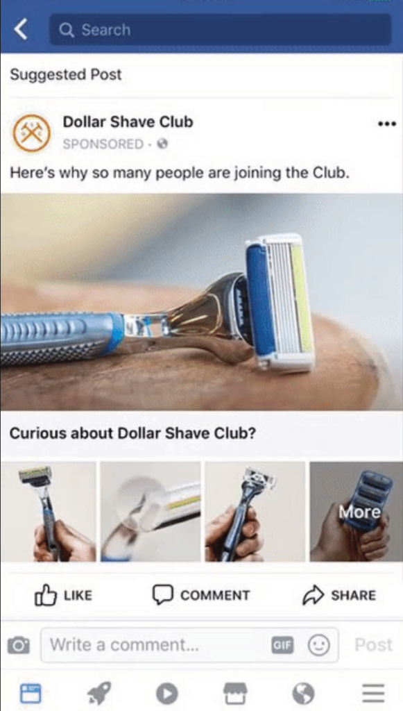 Реклами за колекции във Facebook