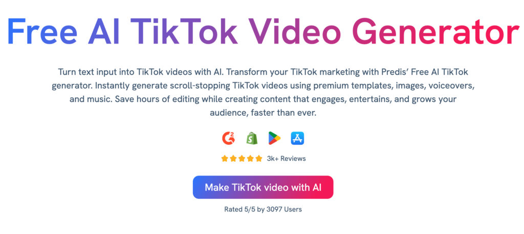 Lăsa Predis.ai Te ajută să construiești o fundație TikTok puternică 