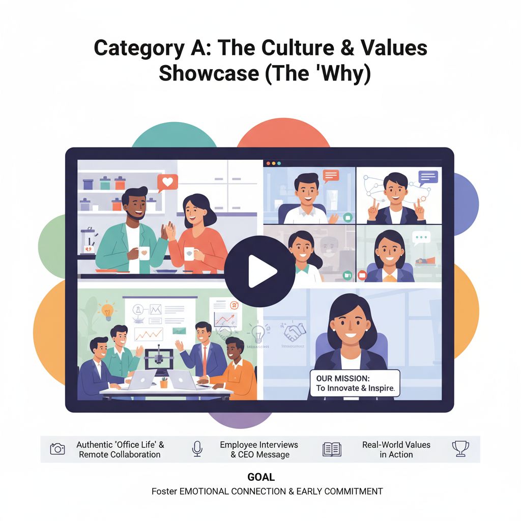 Core Categories of Best Employee Onboarding Video Examples