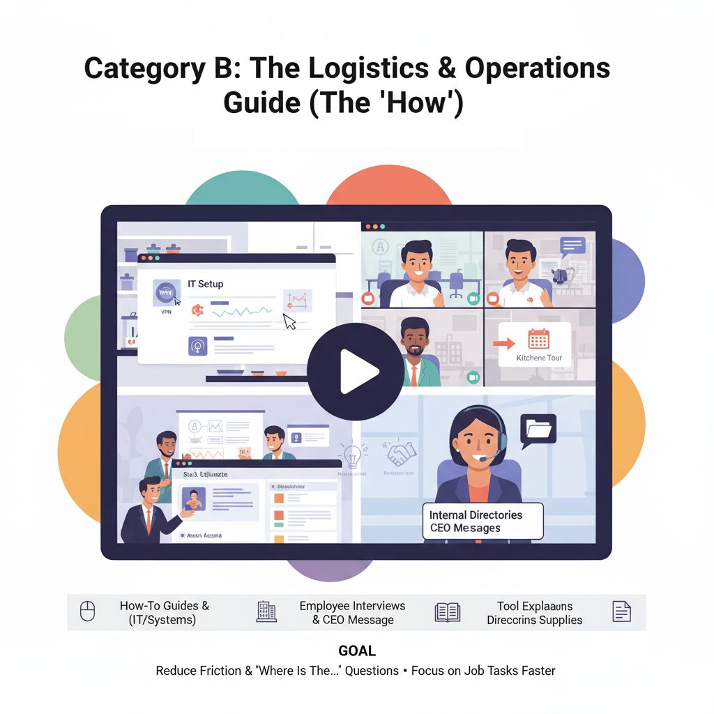 Core Categories of Best Employee Onboarding Video Examples
