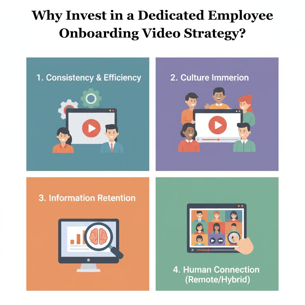 Why Invest in a Dedicated Employee Onboarding Video Strategy?