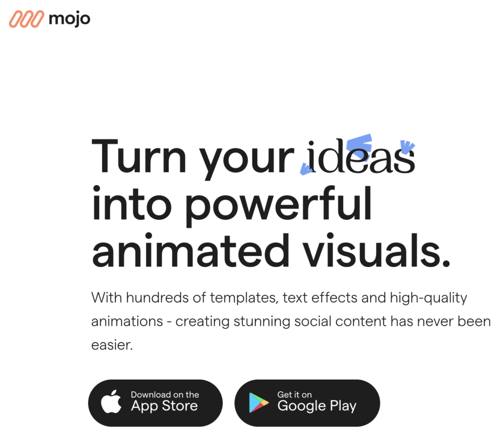 tableau de bord mojo