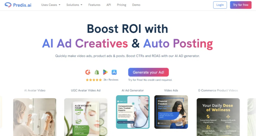 1. Predis.ai – Najboljše orodje umetne inteligence za pretvorbo URL-jev v vsebino družbenih medijev