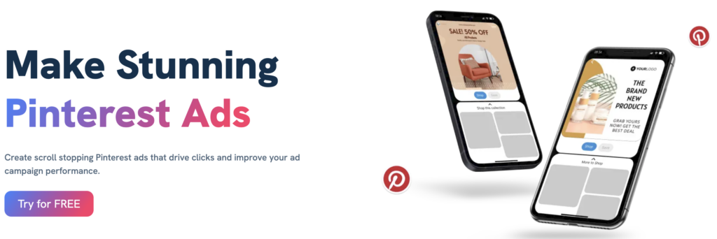 Fógraí Pinterest Ard-Thiontaithe le hintleacht shaorga