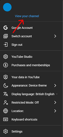 Uploading your YouTube banner for your channel