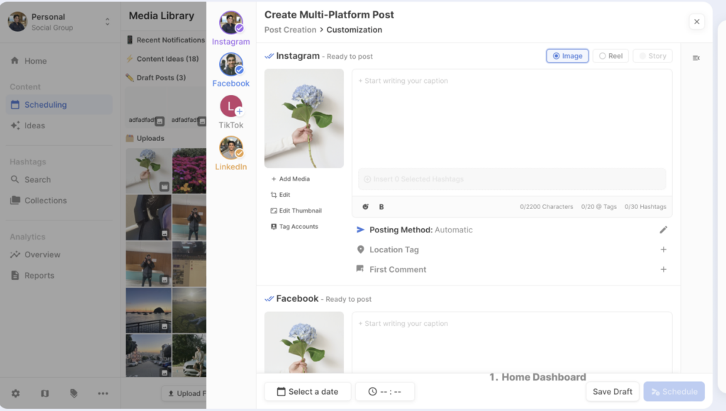 7. Flick — Hashtag research and analytics tool
