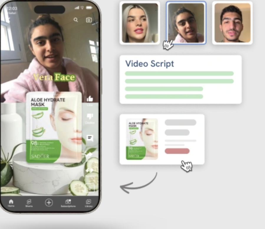 Predis.ai - UGC-anbefalingsvideoer med AI