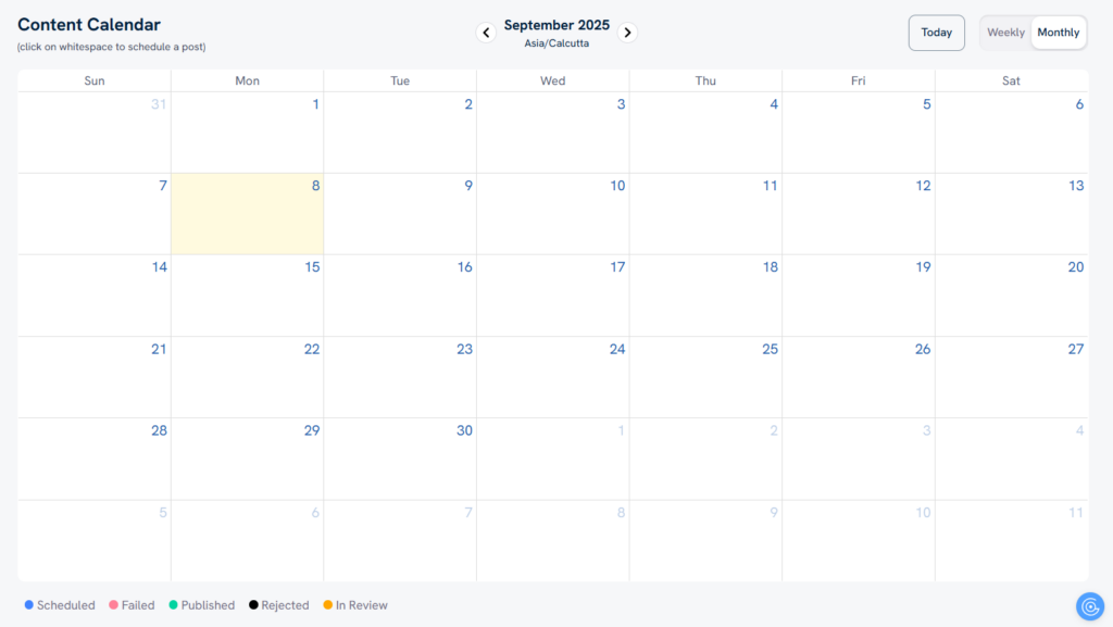 Predis.ai to Manage Your Content Calendar