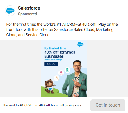 Salesforce lead generation campaign