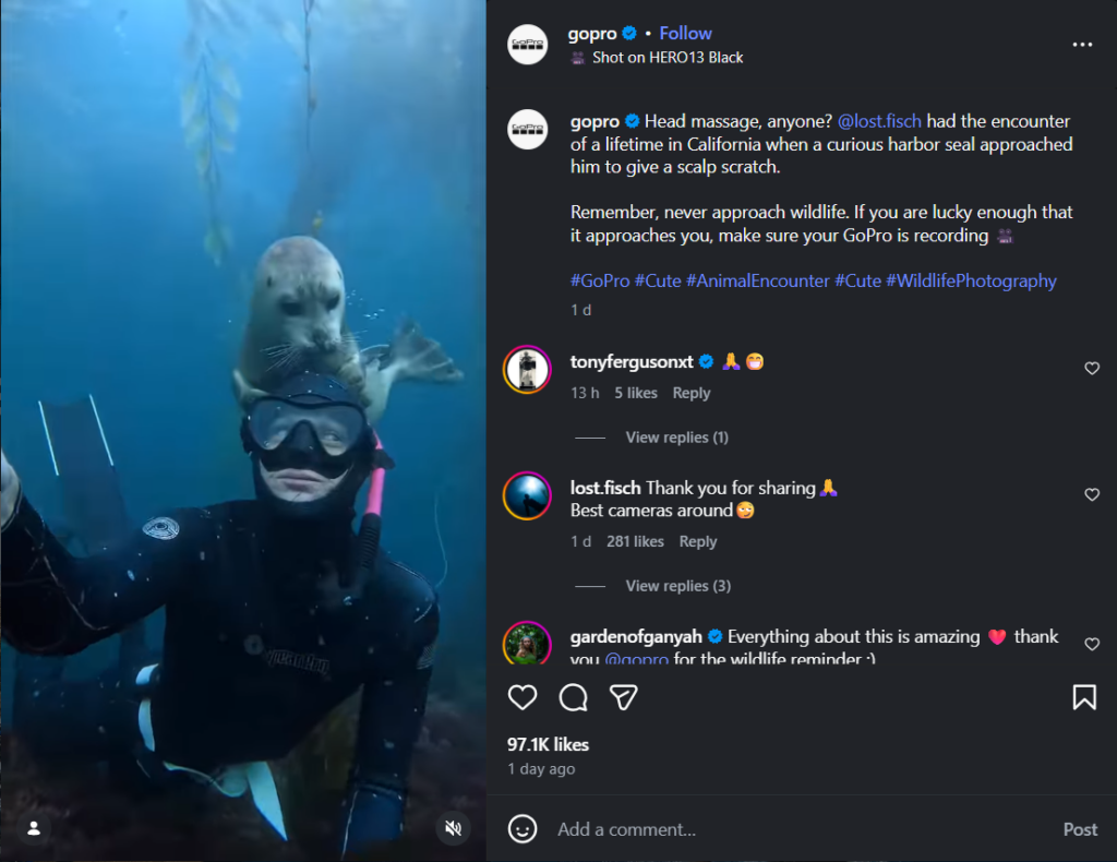 user generated content by gopro